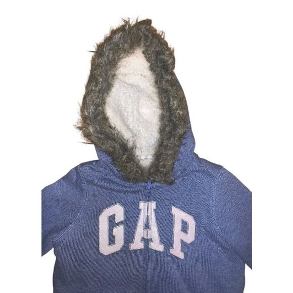 Gap Full Zip Sherpa Hooded Sweatsuit - Picture 3 of 8